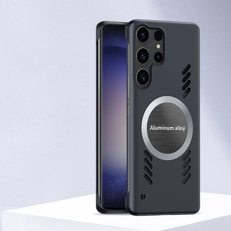 Luxury Graphene Heat Dissipation Cooling Magnetic Case for Samsung