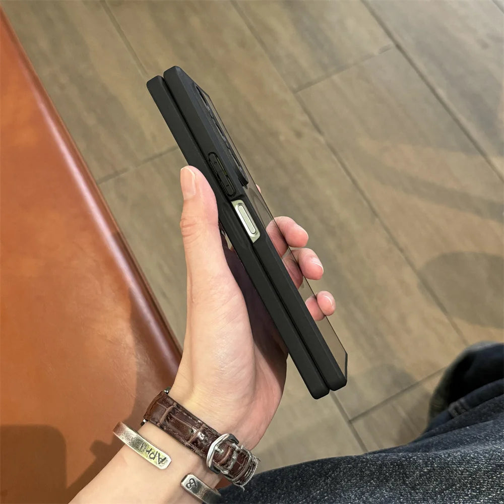 Transparent Magnetic Case for Samsung Galaxy Z Fold