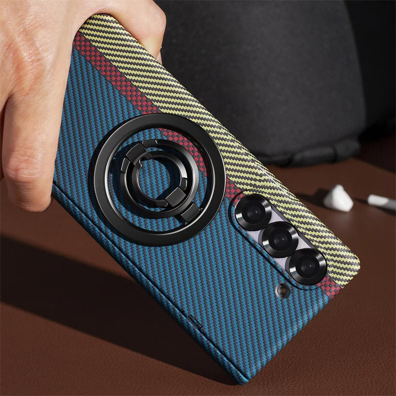 Carbon Fiber Protective Case For Samsung Galaxy Z Fold
