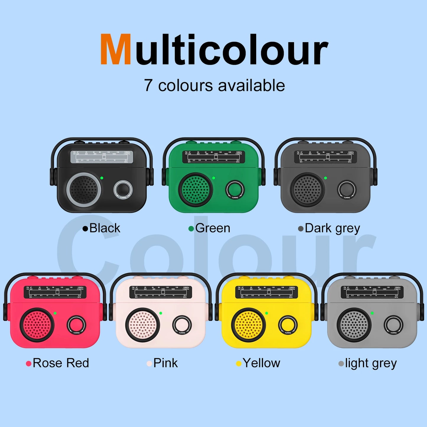 Cute Radio Shockproof Earbuds Case for Airpods