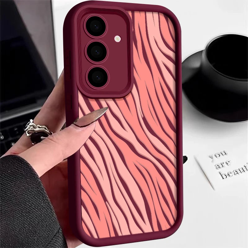 Striped Phone Case For Samsung