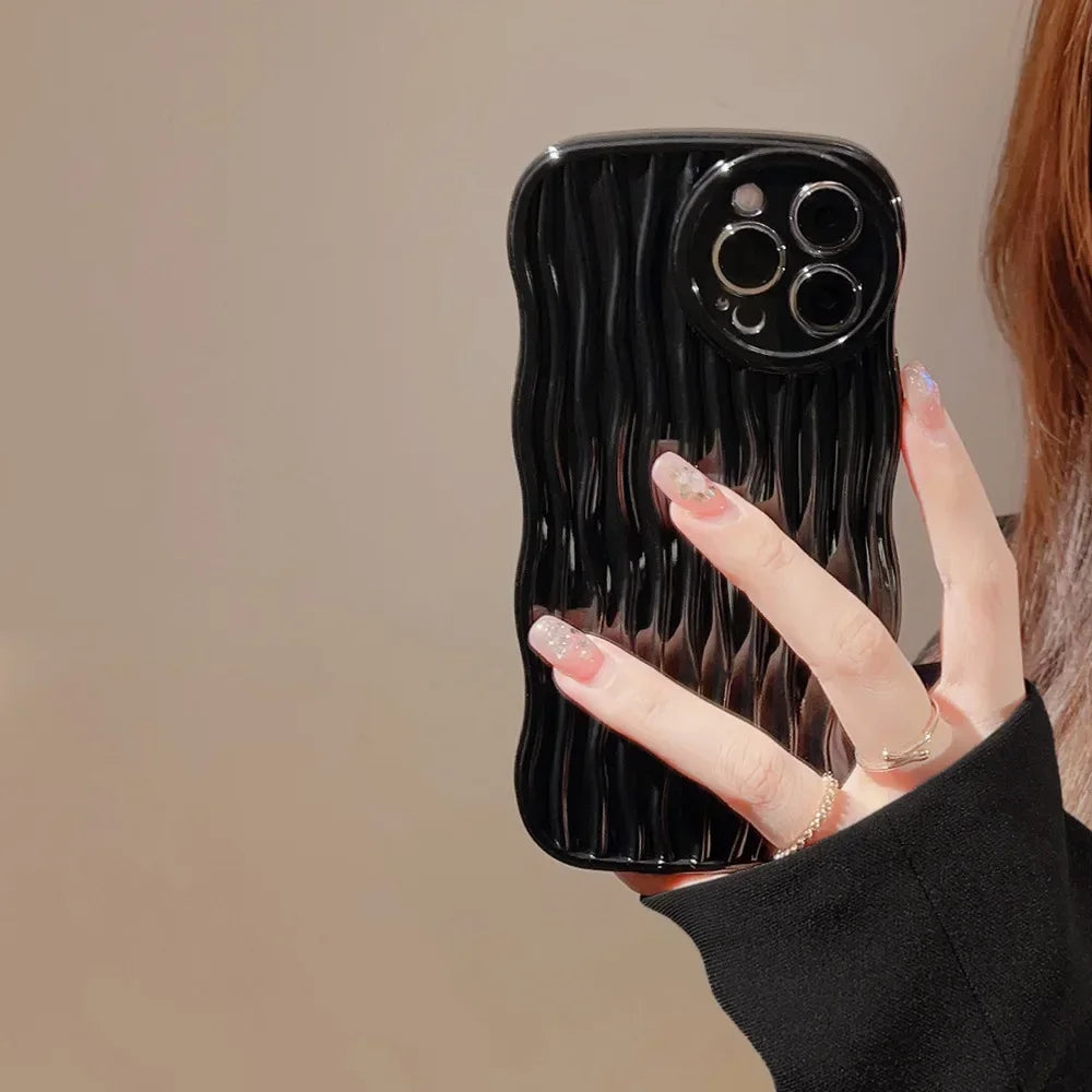 3D Wave Phone Case for IPhone