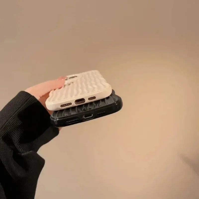 3D Wave Phone Case for IPhone