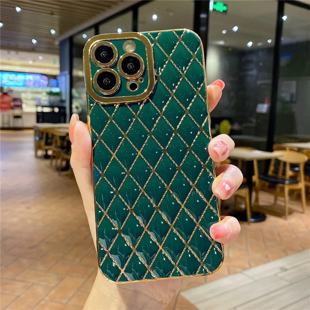 Luxury Soft PU Case for iPhone