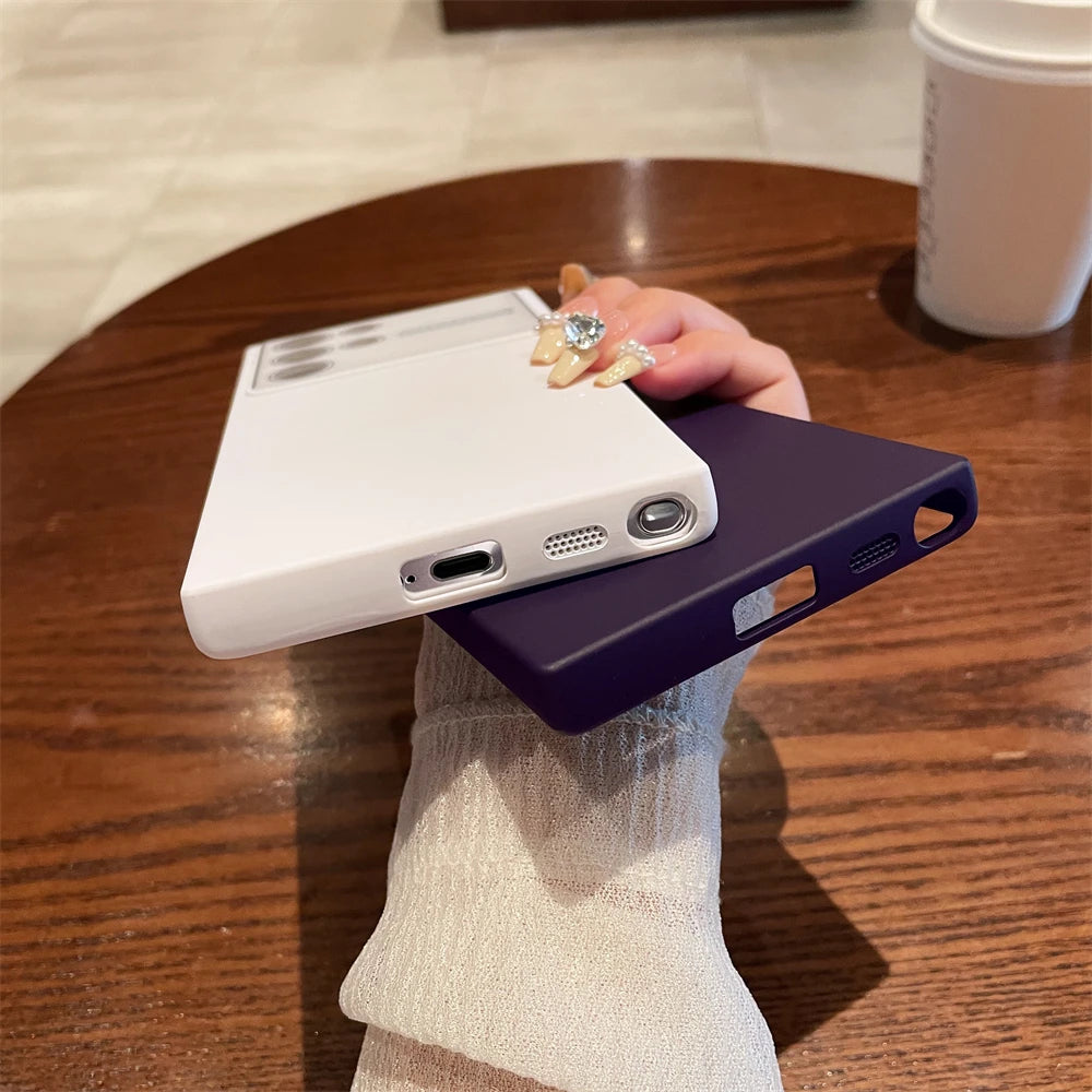 Liquid Silicone Phone Case For Samsung