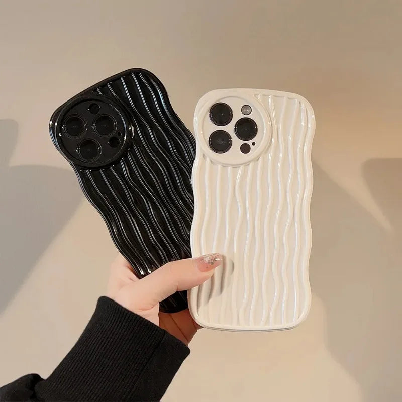 3D Wave Phone Case for IPhone