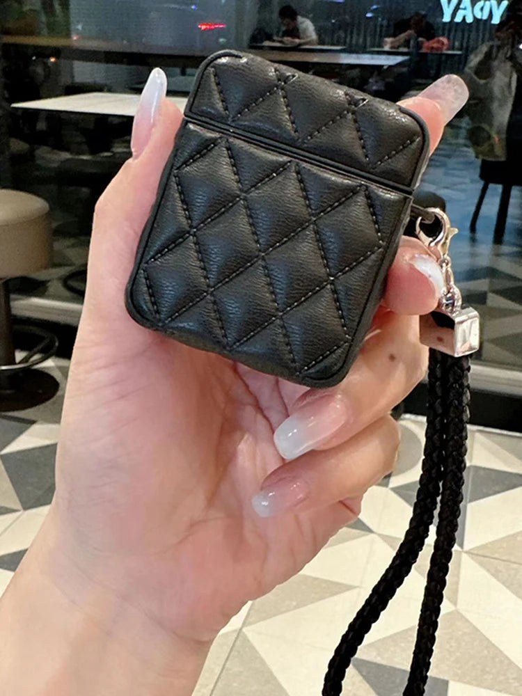 High-end Leather PU Earbuds Case for AirPods