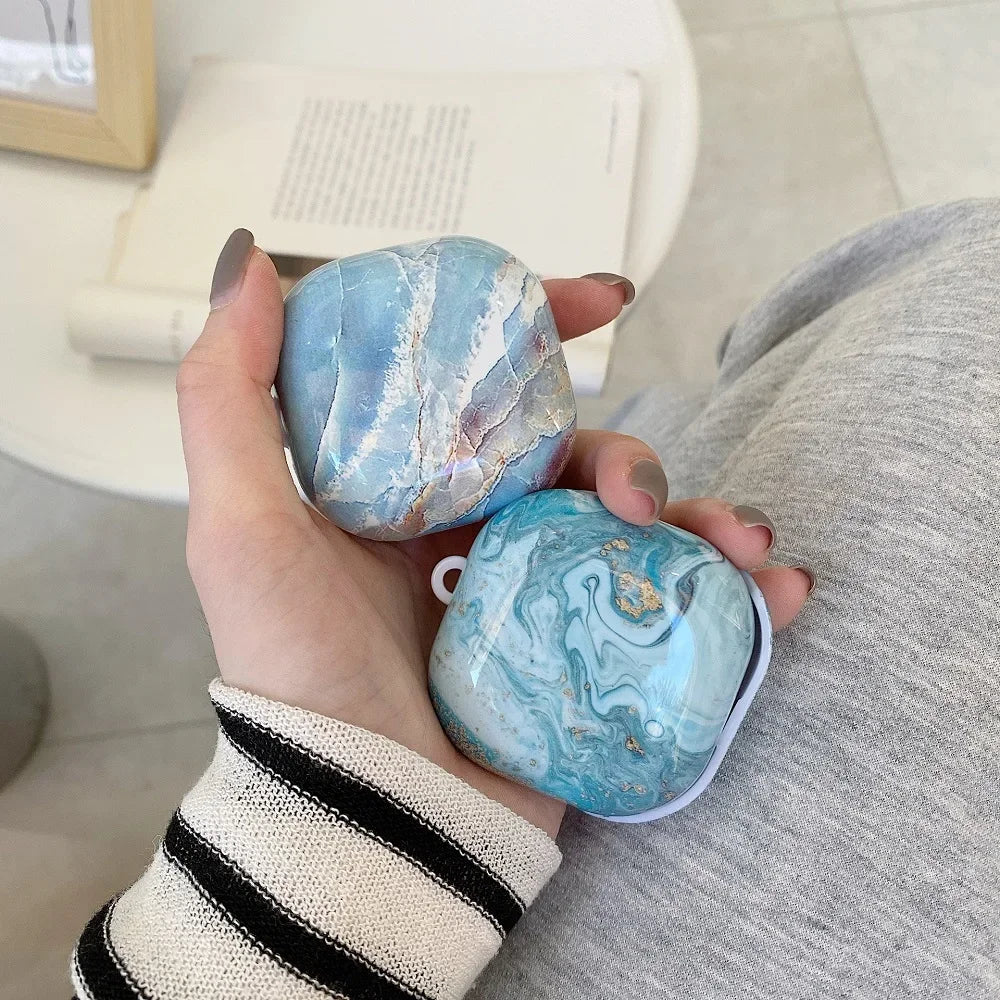 Plastic Marble Cover for Samsung Galaxy Buds