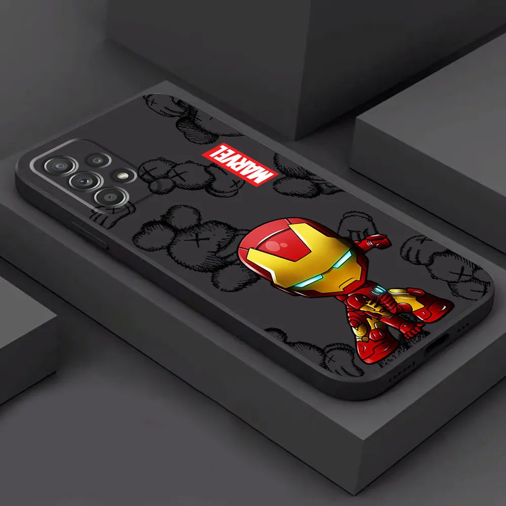 Marvel Characters Printed Case for Galaxy