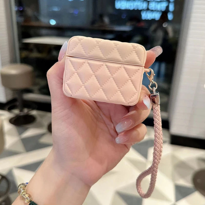 High-end Leather PU Earbuds Case for AirPods