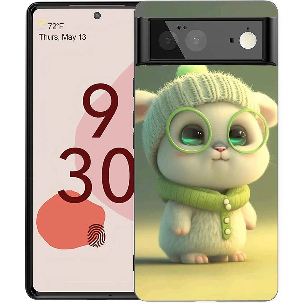 Cartoon Printed Phone Case Cover for Google Pixel