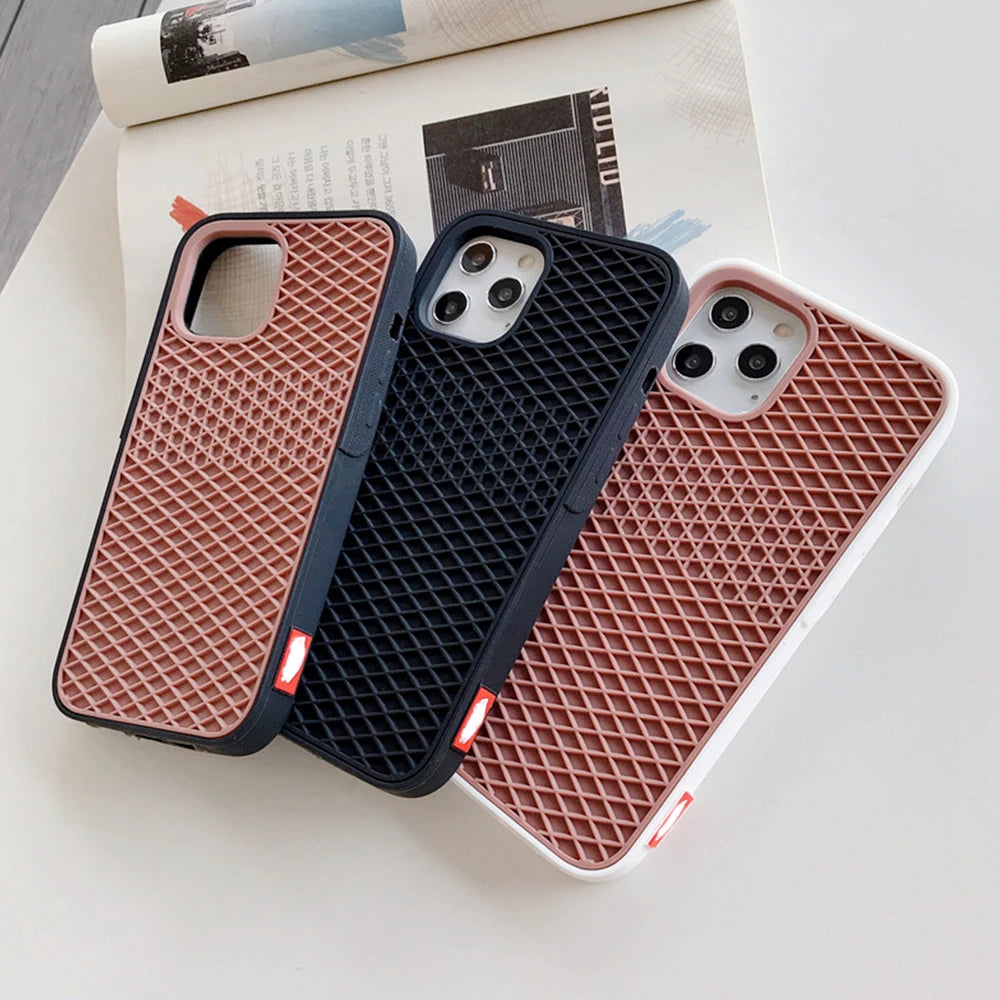 Waffle Shoe Sole Phone Case for iPhone