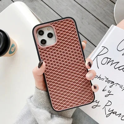 Waffle Shoe Sole Phone Case for iPhone