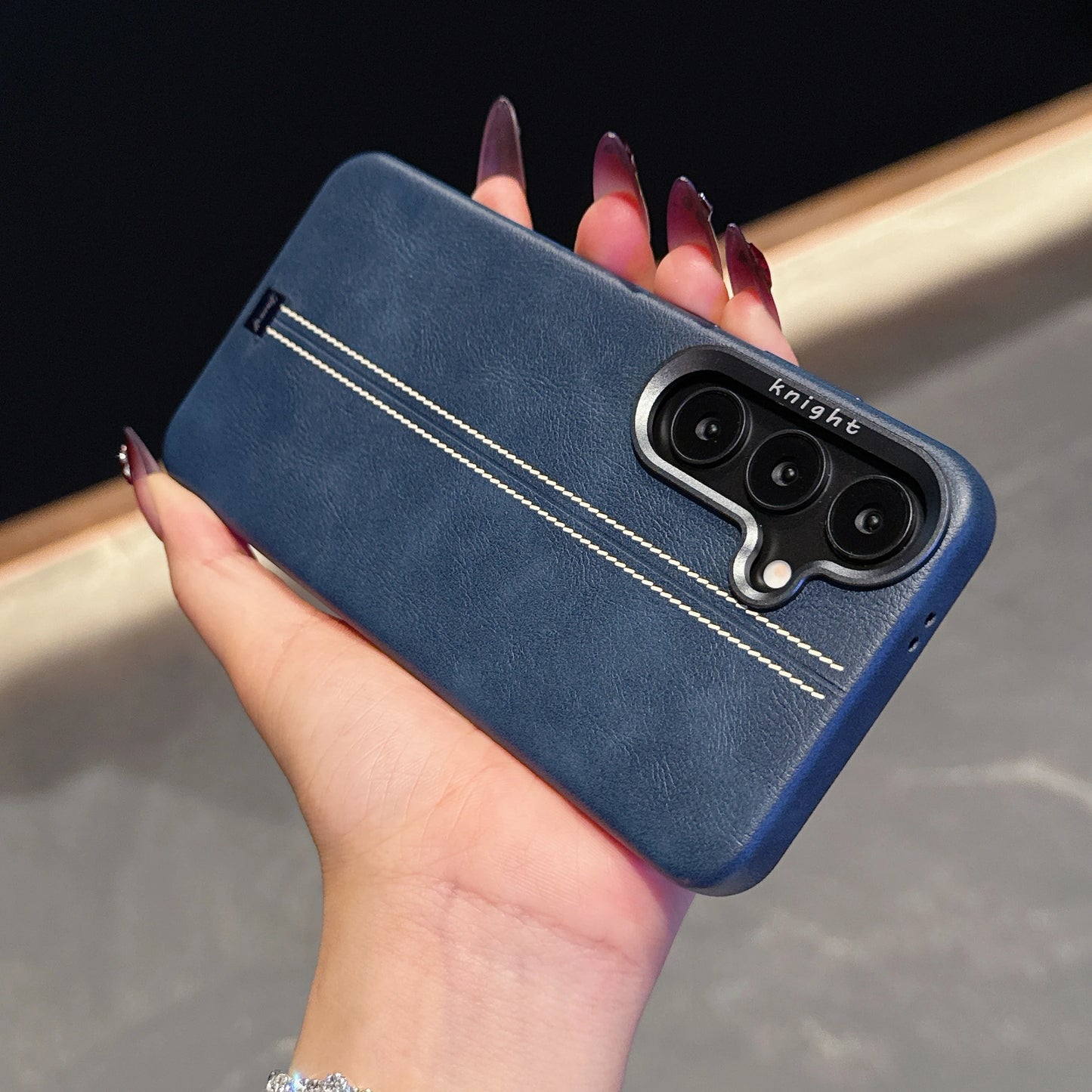 Magnetic Business Leather Case For Samsung