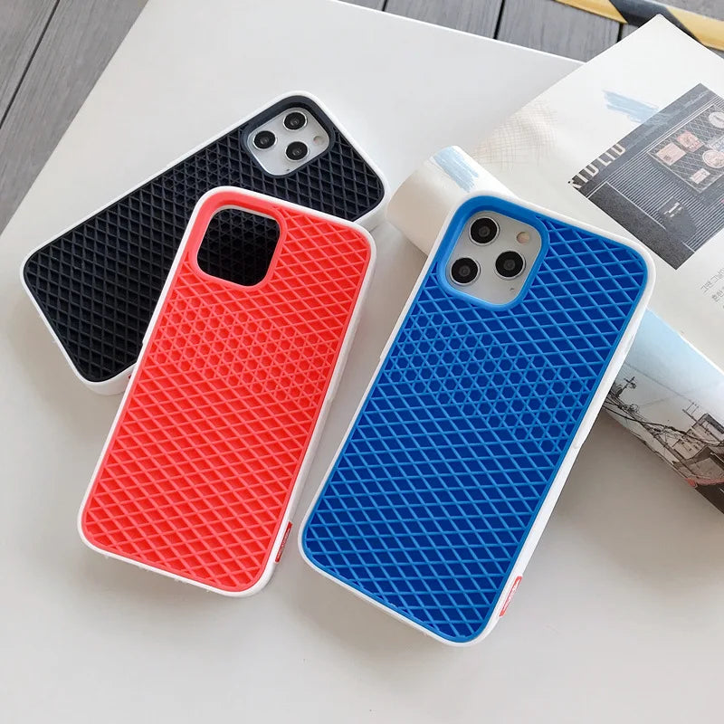 Waffle Shoe Sole Phone Case for iPhone