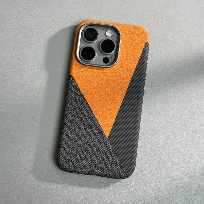 Leather MagSafe Phone Case For iPhone