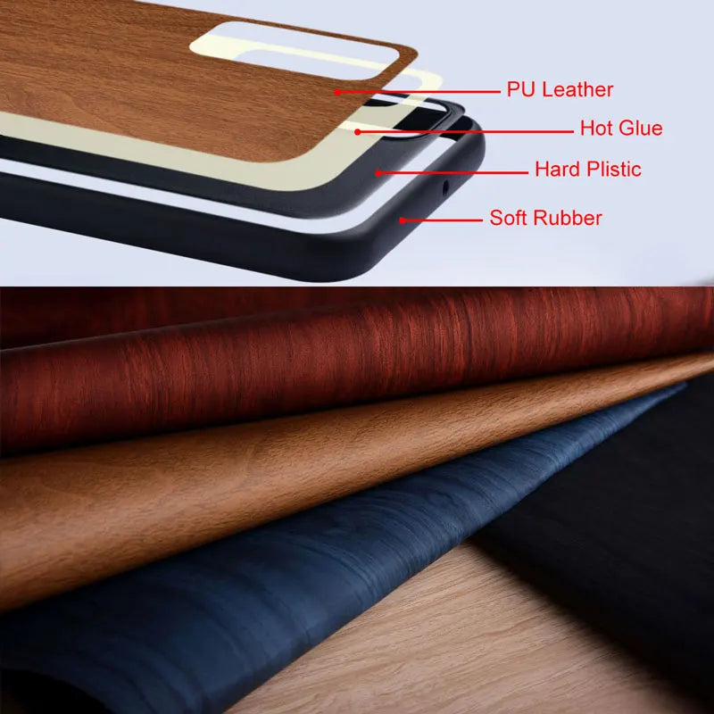 Bamboo Wood Pattern Leather Case for Google Pixel