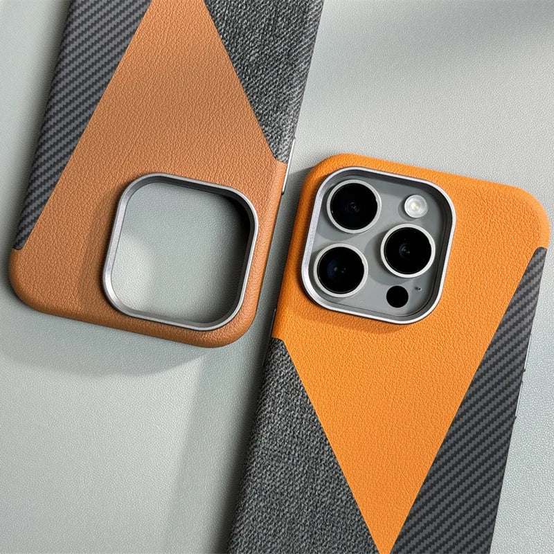 Leather MagSafe Phone Case For iPhone