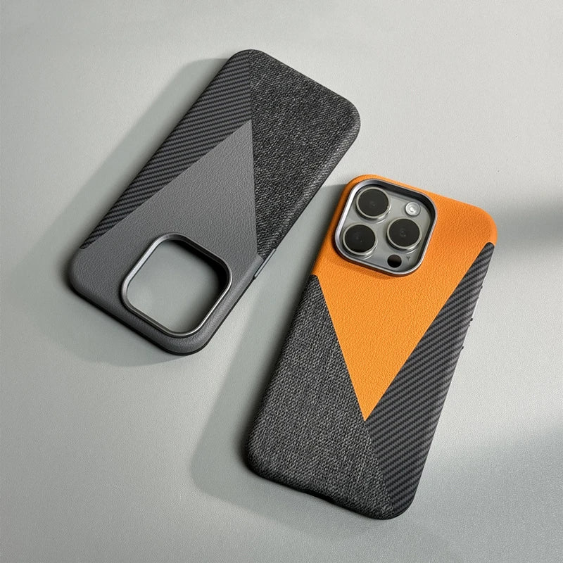 Leather MagSafe Phone Case For iPhone