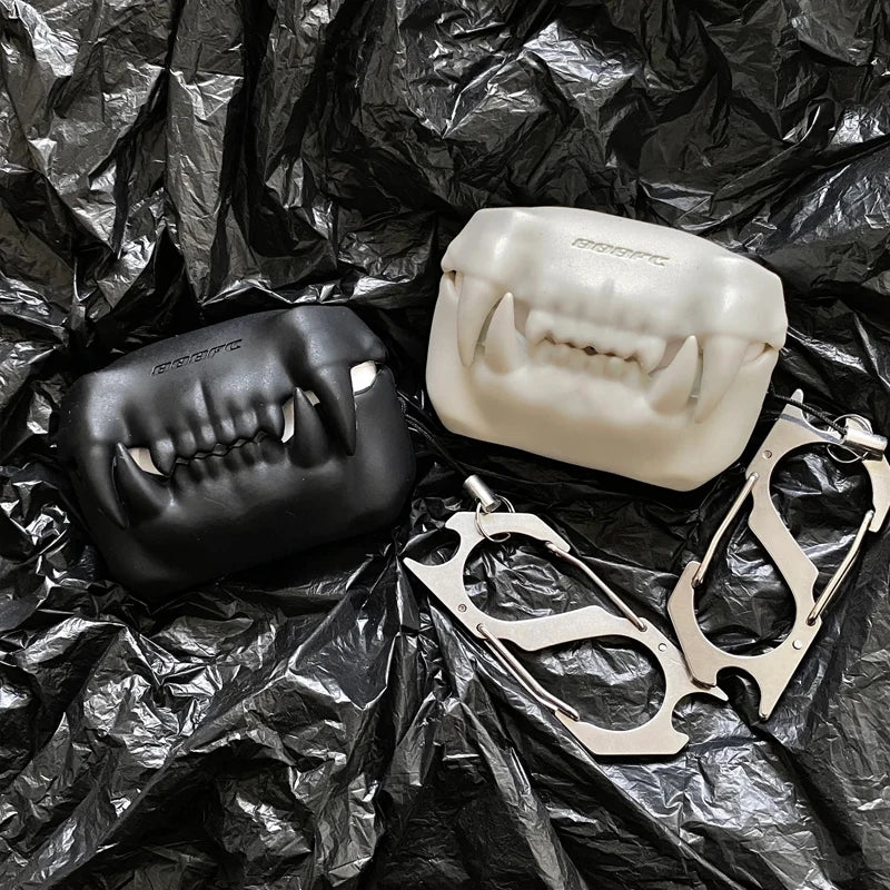 Tiger Tooth Silicone Earphone Case for AirPods