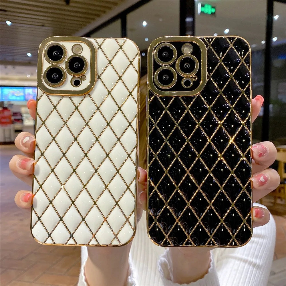 Luxury Soft PU Case for iPhone