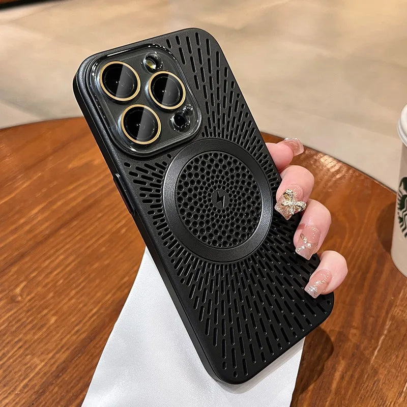 Luxury Heat Dissipation Magsafe Case for iPhone