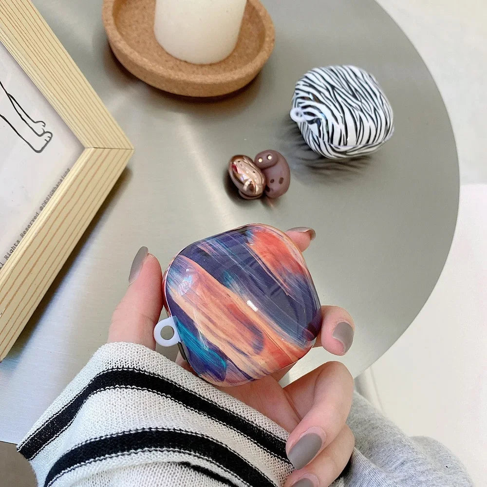 Plastic Marble Cover for Samsung Galaxy Buds