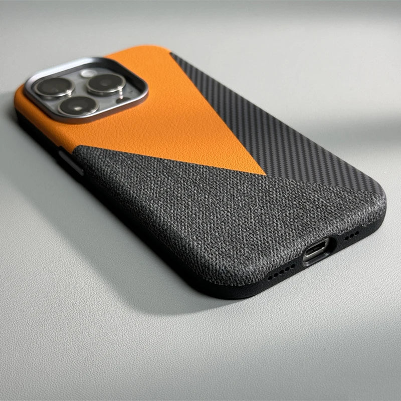 Leather MagSafe Phone Case For iPhone