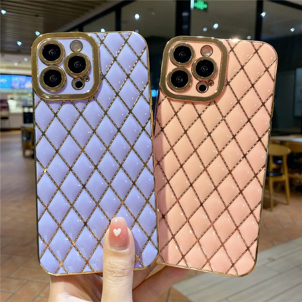 Luxury Soft PU Case for iPhone