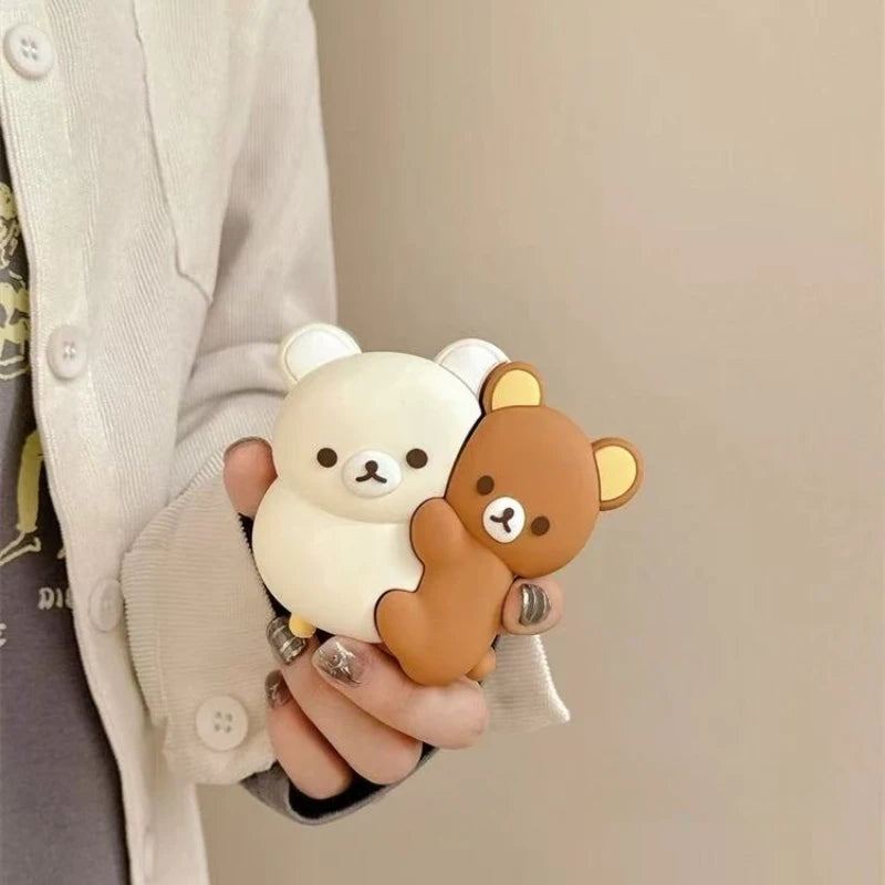 3D Hug Bear Silicone Earbuds case for Airpods