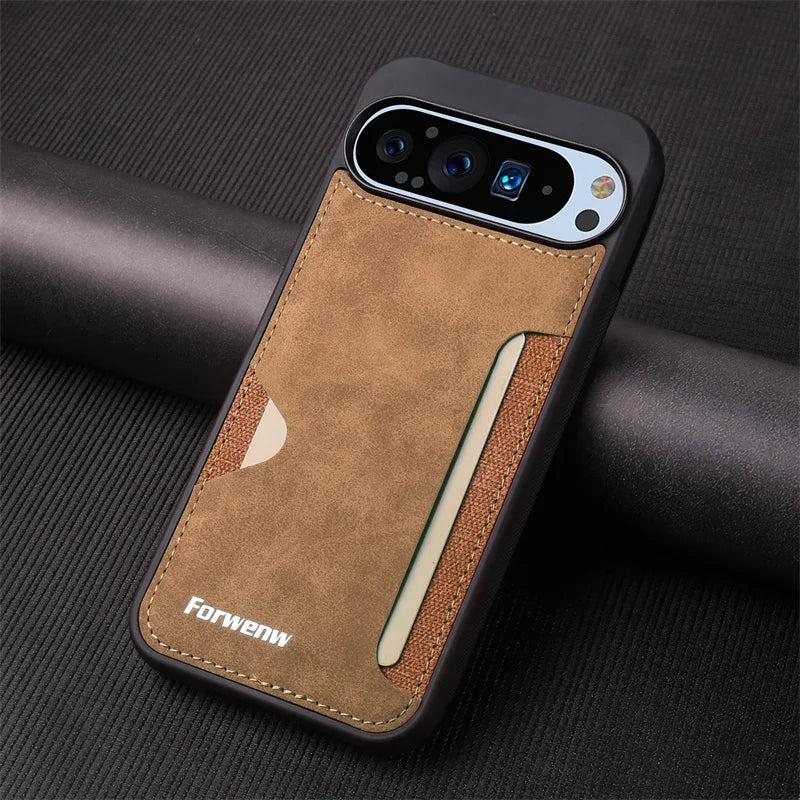Luxury PU Leather Phone Case For Google Pixel