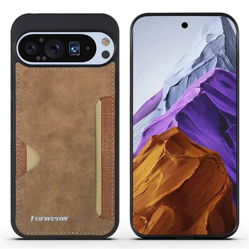 Luxury PU Leather Phone Case For Google Pixel