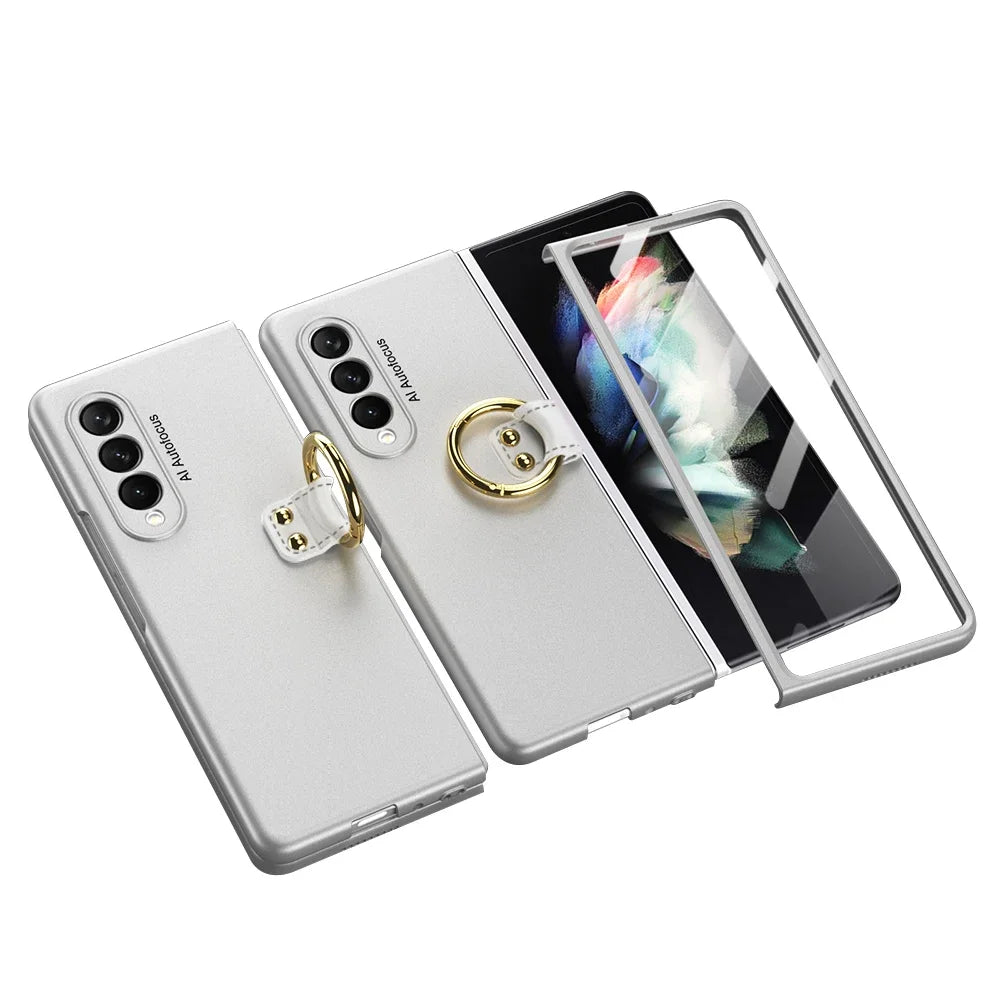 Tempered Glass Armor Case for Samsung Galaxy Z Fold
