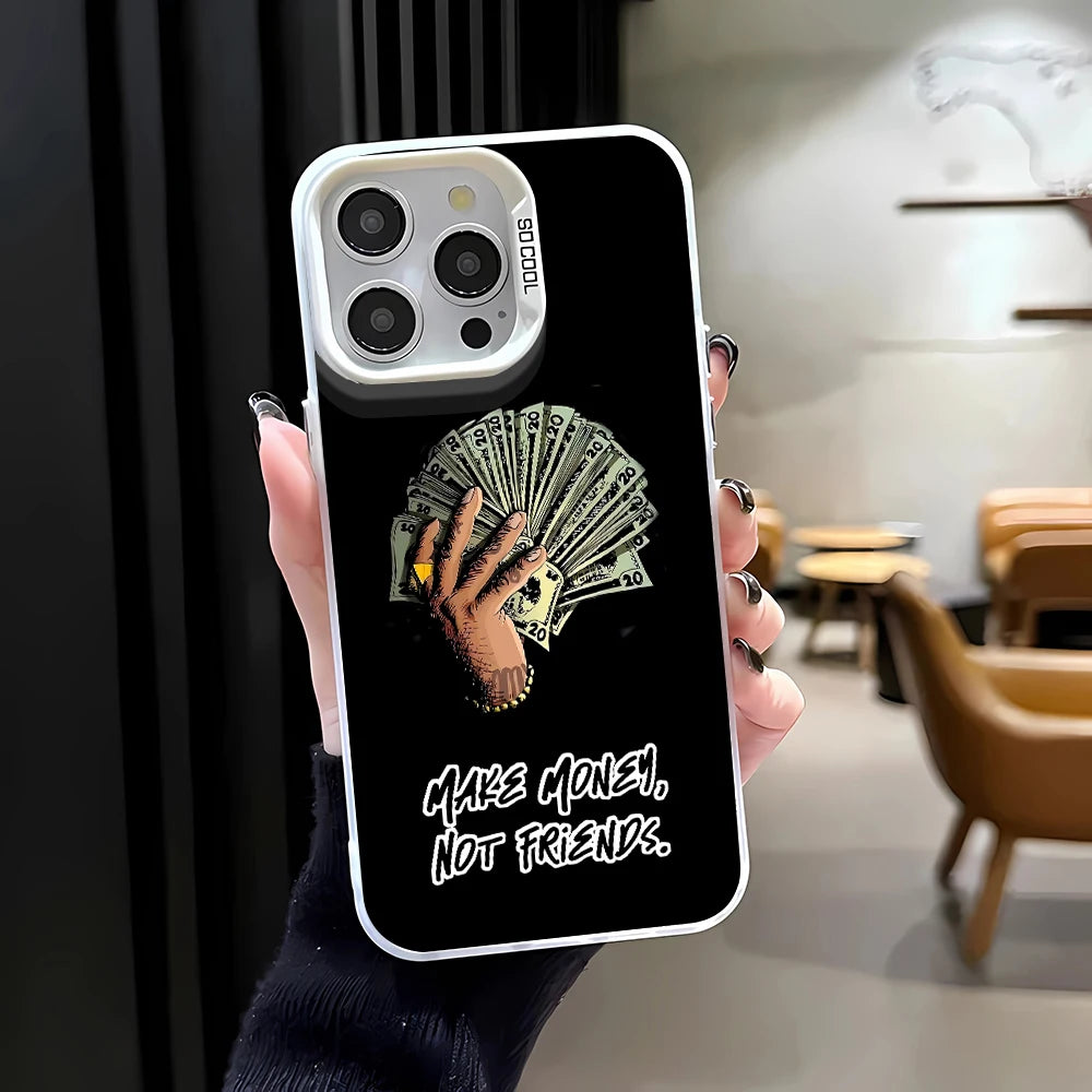 Time is Money Dollar Cash Phone Case For iPhone