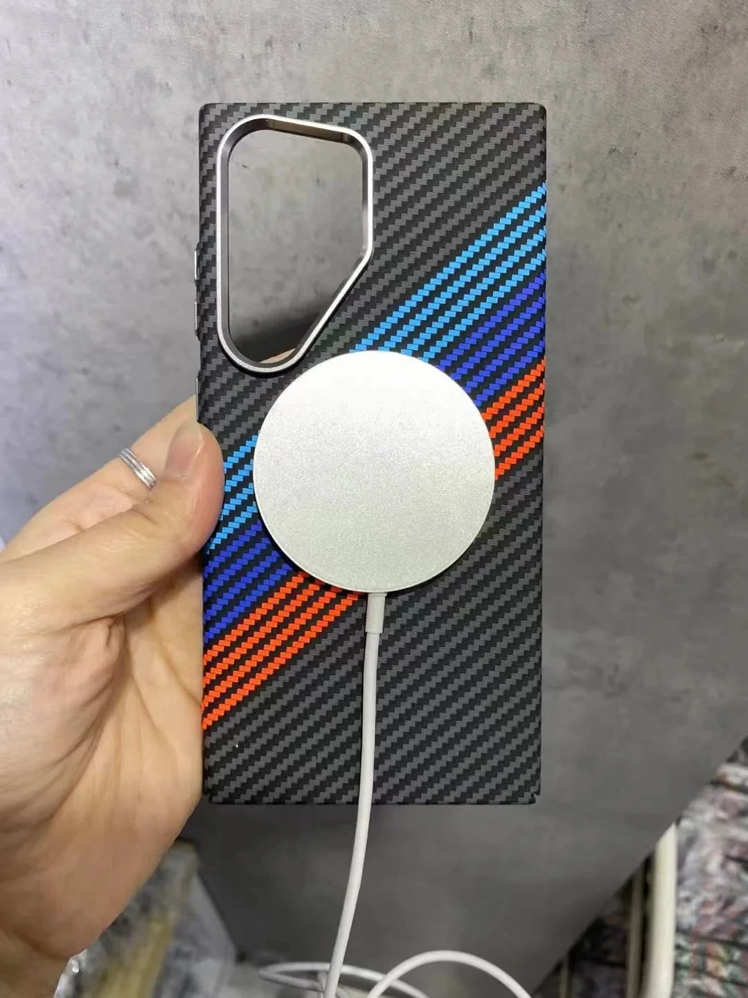 Luminous Pixels Magsafe Phone Case for Samsung