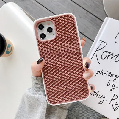 Waffle Shoe Sole Phone Case for iPhone