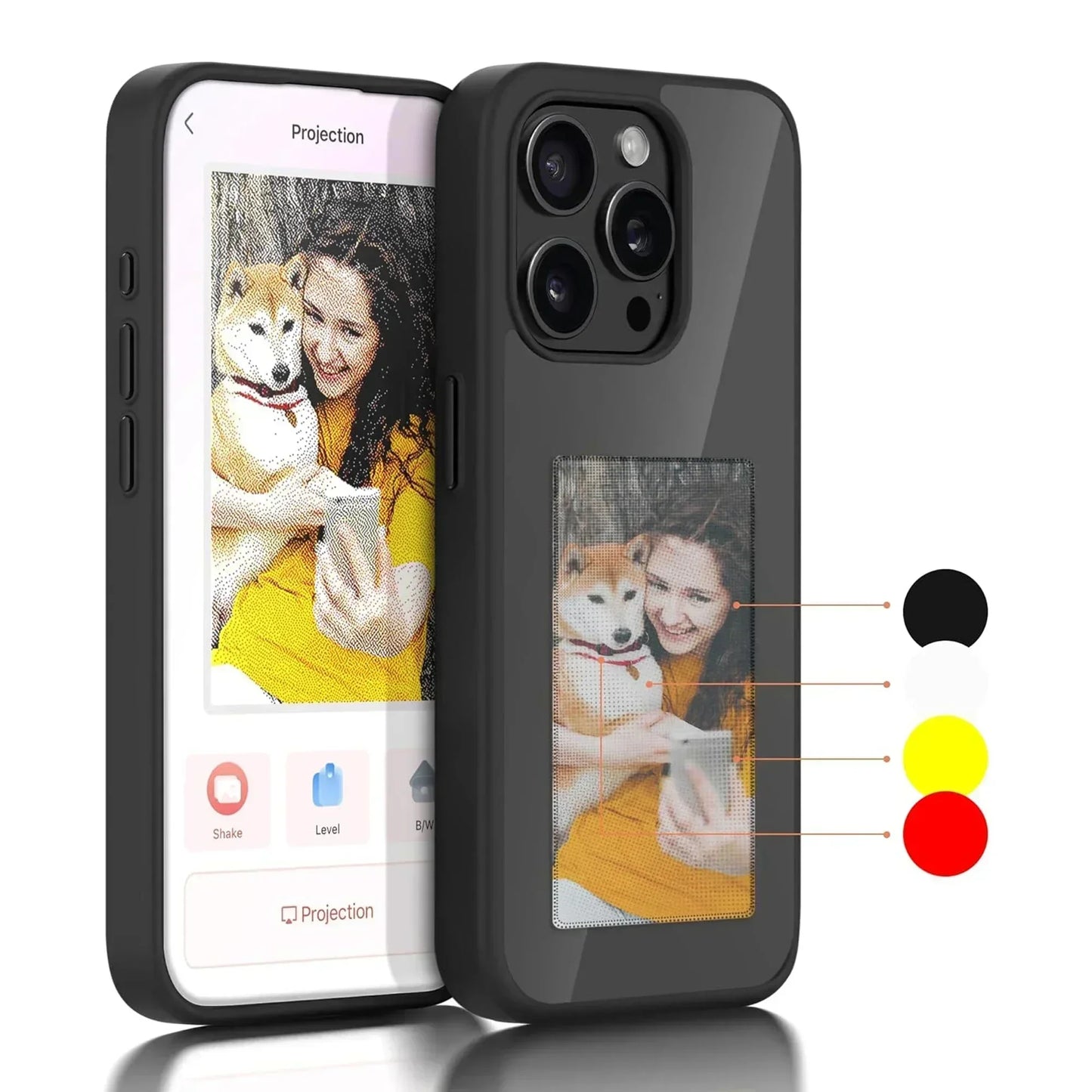 New-tech NFC E-Ink Phone Case for iPhone