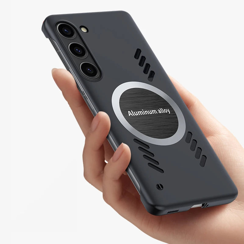 Luxury Graphene Heat Dissipation Cooling Magnetic Case for Samsung