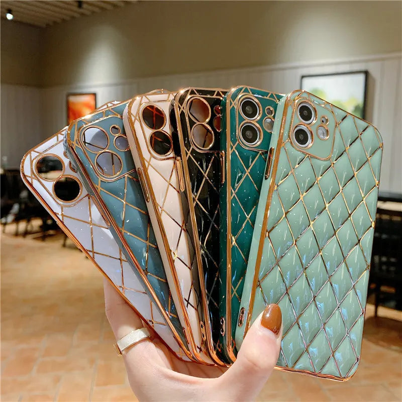 Luxury Soft PU Case for iPhone