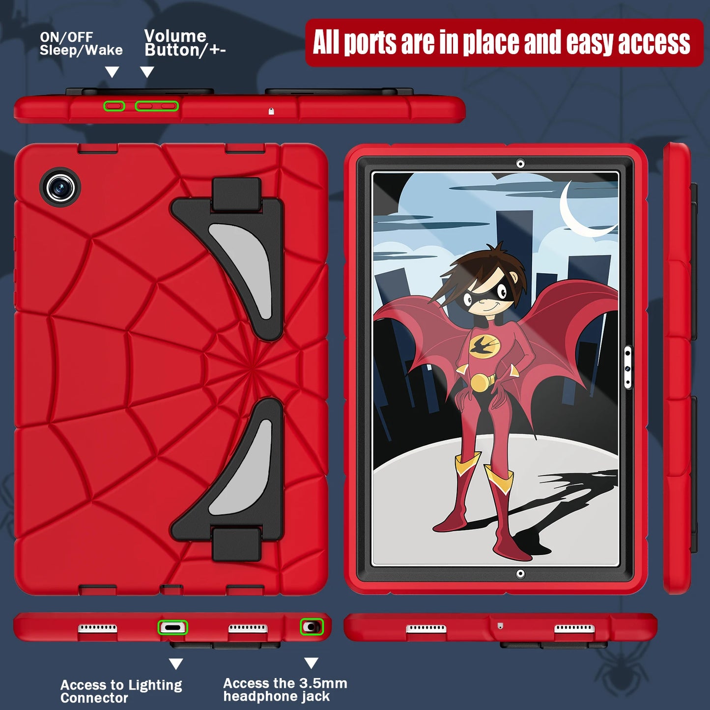 Kids Comic Based Case for Samsung Galaxy Tab