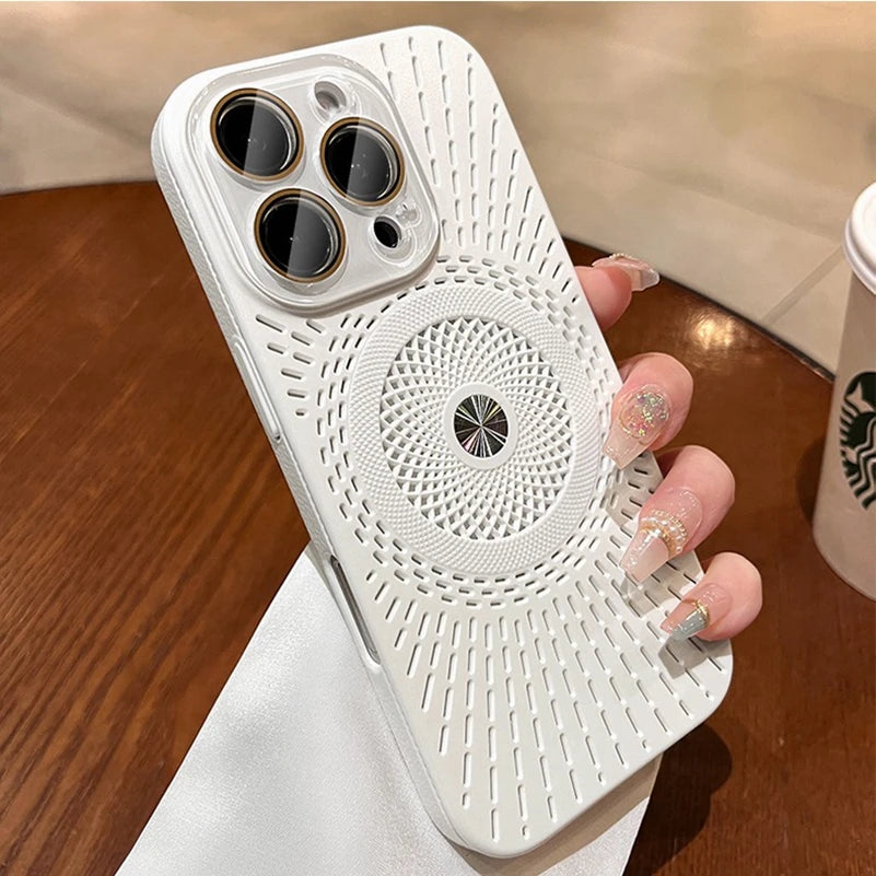 Luxury Heat Dissipation Magsafe Case for iPhone