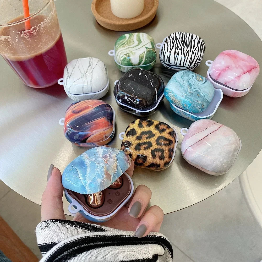 Plastic Marble Cover for Samsung Galaxy Buds