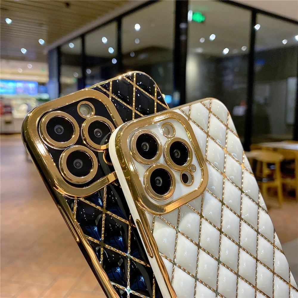 Luxury Soft PU Case for iPhone