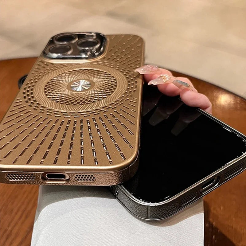 Luxury Heat Dissipation Magsafe Case for iPhone