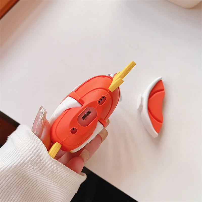 Fish Ball Protective Silicone Earphone Cover For Airpod