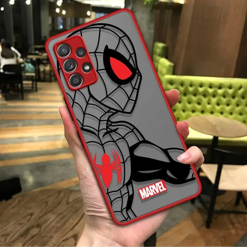 Marvel Comic Characters Silicone Case for Samsung Galaxy