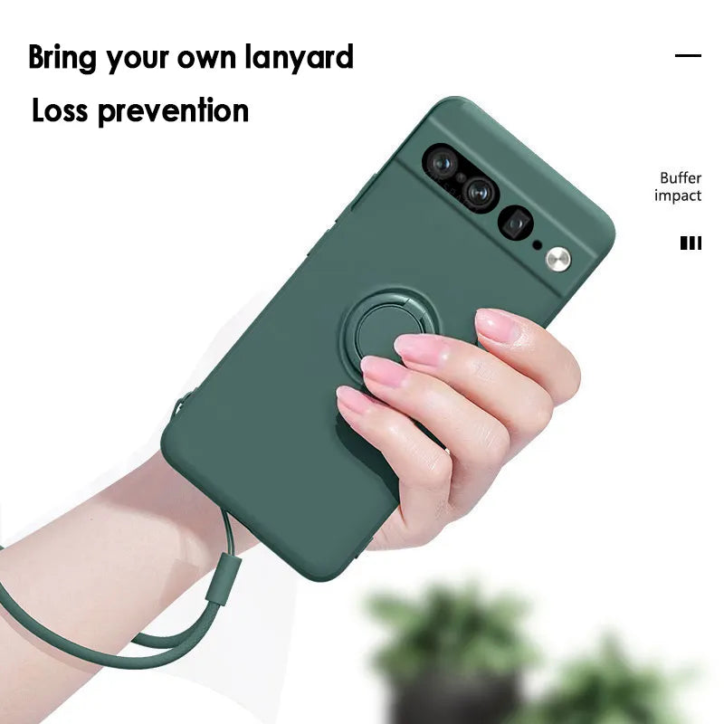 Colored Silicone Phone Case for Google Pixel