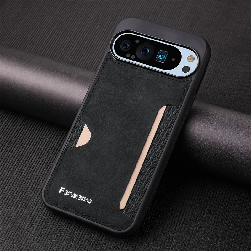 Luxury PU Leather Phone Case For Google Pixel
