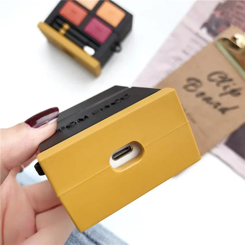 Fashion 3D Eye Shadow Makeup Case for Airpods
