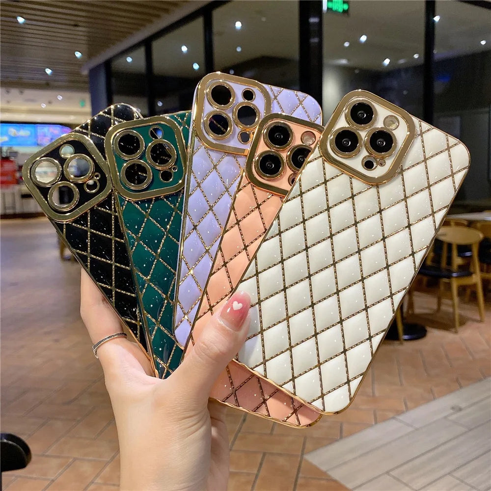 Luxury Soft PU Case for iPhone